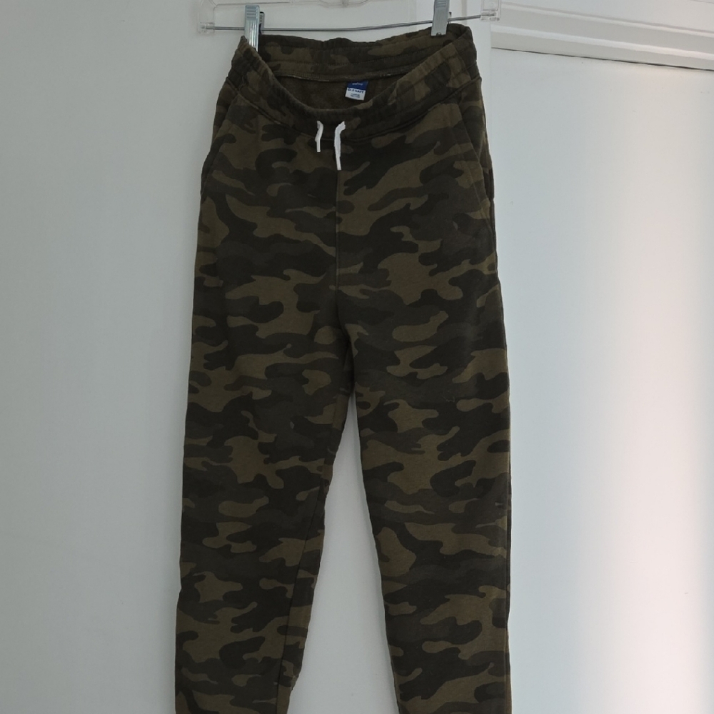 Lee Kids Green Camouflage Joggers